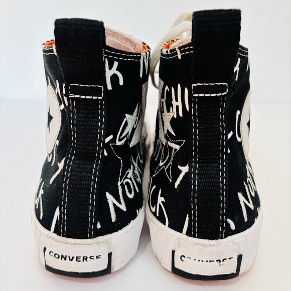Converse Men's 9 Not a Chuck 70 HI UNT1TL3D Black White Platform Sneakers - Picture 10 of 16